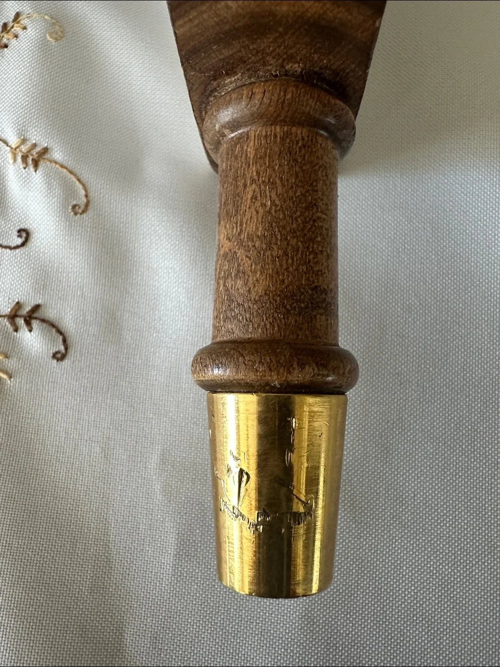 Blatz Beer Wooden Tap Handle Vintage 1970's Breweriana